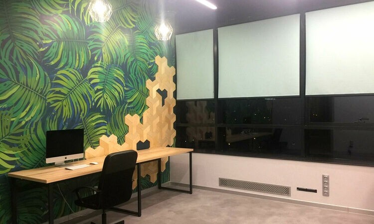 Рулонные шторы СПб фото